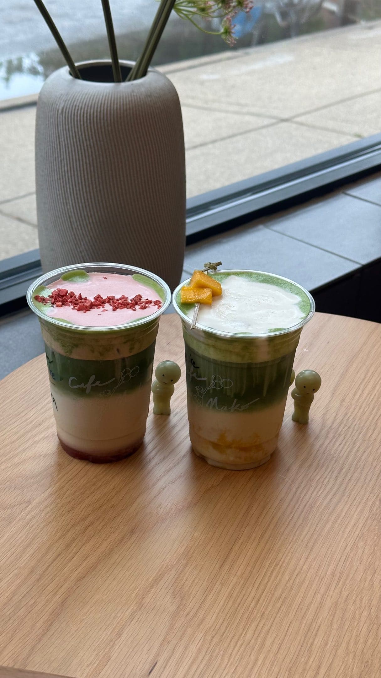 A signature matcha drink